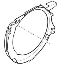 ND MAKITA / DOLMAR Usmerňovač vzduchu 110,111,115,PS-43,PS-52, 020112010 (70c)