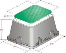 Ventilová šachta JUMBO Plastica Alfa