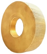 Adaptér na IBC nádrž, závit S60x6 na G vnútorný závit S60x6 x G 1"F mosadz (13c)