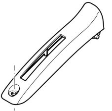 Kryt ručky pre reťazové píly MAKITA / DOLMAR, EA3200S, EA3201S, EA3500S, PS32, PS35C