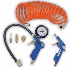 Scheppach 6-piece accessory set for compressors, 7906100727