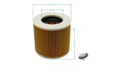 ND GP Vzduchový filter 120 mm x 115 mm x 80 mm pre motory Karcher, 6.414-552.0