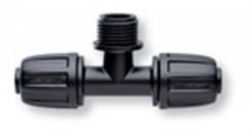 T-kus 1/2" s 1/2" skrutkovaním Claber 91017