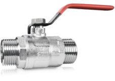 AQUATEAM ventil guľový 1/2" MM voda páka (7d)