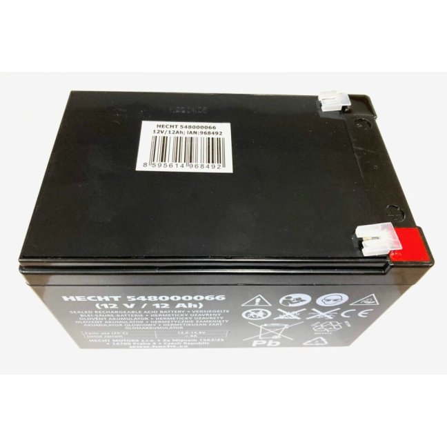 Akumulátor 12 V/12 Ah HECHT 548000066, 560580023