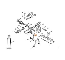 Čerpadlo olejové pre vyvetvovaciu pílu STIHL HT 131, HT 75, 4138 640 3200