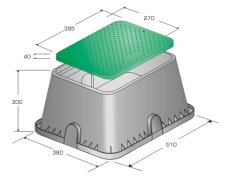 Ventilová šachta STANDARD Plastica Alfa (20a)
