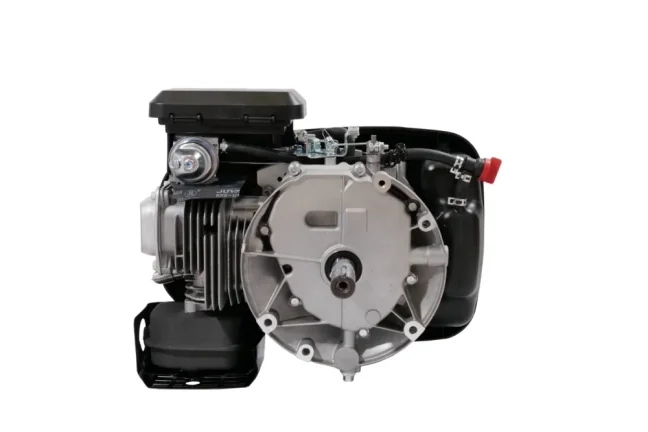 Engine Zongshen XP200A with a power of 6.5 HP and a displacement of 196 cc, vertical shaft.