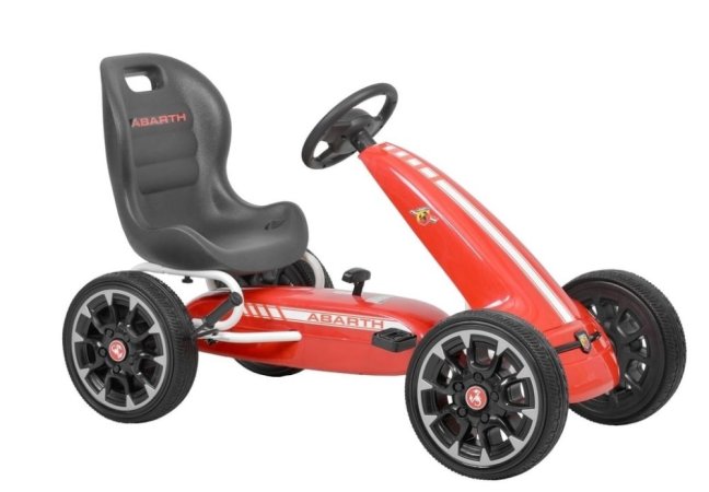 Šliapacia motokára HECHT ABARTH červená