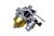 ND GP karburátor Honda GX120 GX160 GX168 GX200 Zongshen 168FB motorokhoz, 16100-ZH8-W51 16100-ZH8-W61 16100-ZE1-814, 16100-ZE1-825.