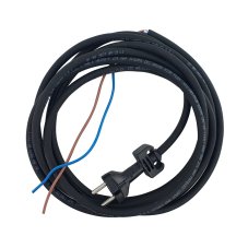 Power cord 2×1.00 mm², 4 m for BOSCH GBH 11 DE, GSH 11 E, GSH 5 E, GBH 7-46 DE, GBH 10 DC, GBH 7-45 DE, 1 617 000 723
