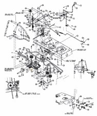 Páka radenia pre záhradný traktor MTD 783-04890