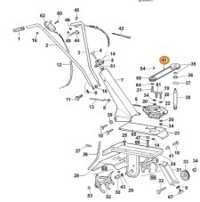 Kúpos szíj az AL-KO MH 350-hez, Z23,8 10x605, P109321005184, 411769