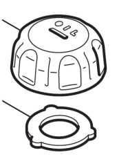 ND MAKITA / DOLMAR Zátka olejová s tesnením ES33, ES38, ES42, UC3020A, UC3500A, 135414-5