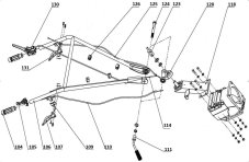 ND GUDE Bezpečnostná páka, GF 1050-5, GF 1350-7.8, 5506, 5507, 05506-01130 (48d)