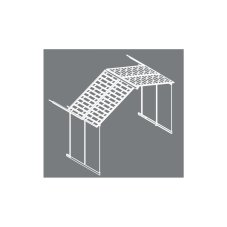 Expansion Module 11x4.1 Palram for Yukon 11 Series Sheds (Anthracite)