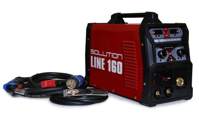 Multifunctional single-phase welding inverter Solution LINE 160