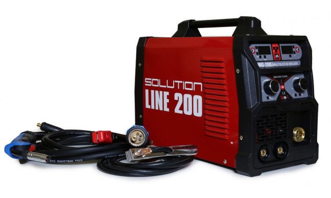 Multifunctional single-phase welding inverter Solution LINE 200