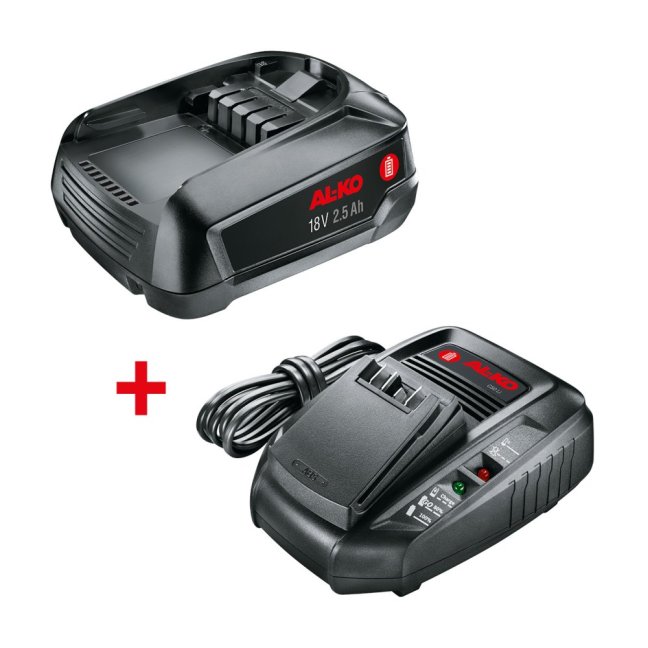 Sada akumulátora a nabijačky AL-KO B50 Li (2,5Ah) + C50 Li 18V BOSCH HOME and GARDEN, 114014