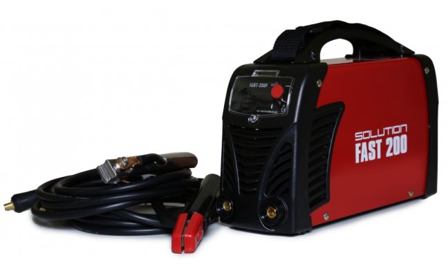 Welding inverter SOLUTION FAST 200 with accessories