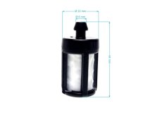 ND GP Palivový filter pre reťazové píly a rezačky Stihl 024 036 044 066 MS240 MS270 MS362 MS440 MS441 MS460 MS461 MS780 MS880 TS700 TS800, 0000 350 3504