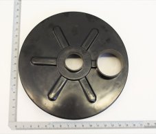 Vnútorný kryt kolesa 152 × 27 mm pre kosačku SCHEPPACH MS 161-46, MS 150-42, 5911238020
