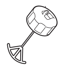 Fuel tank cap for brushcutter / leaf blower MAKITA / DOLMAR MS245.4U, PB252.4, 125472-9, 127108-6