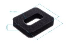 ND GP Vzduchový filter pre Husqvarna 240 240R 245 245R 245R 245RX Jonsered GR41 GR44 GR50 RS41 RS44 RS44 EPA, 502115801