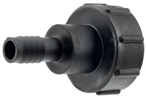 Adaptér na IBC nádrž, závit S60x6 s prípojkou na hadicu S60x6 x 25mm (10c)