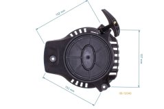 ND GP Kompletný štartér pre čínske kosačky s objemom motora 99 cm3, 08-12040