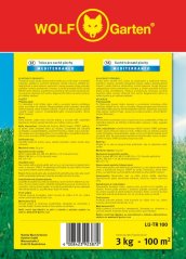 Grass seed for dry areas WOLF-GARTEN LU-TR 100, 3kg, 3824845