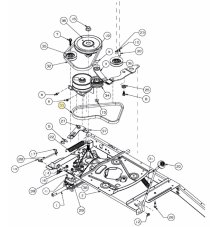 MTD 754-04331 trapézszíj