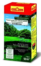 Trávne osivo do tieňa Wolf-Garten SP 50 PREMIUM, 50m/1kg