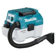 MAKITA DVC750LZX1 akkumulátoros porszívó, akkumulátor és töltő nélkül.