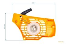 ND GP Kompletný štartér pre motorové píly Partner P340S P350S P360S, 585846001