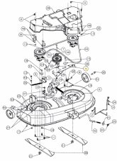 ND MTD Brzda kosenia, 983-04138B, 683-04138C
