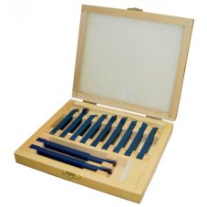 Sada sústružníckych nožov 10x10 mm, 11-dielna GUDE 48133