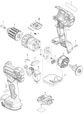ND MAKITA Pružina prítlačná, 232220-0