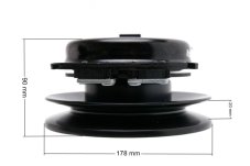 ND GP Electromagnetic clutch for garden tractor Castelgarden Stiga Estate 2084H 3084H Alpina BT84, Warner 118399069/0, 5217-63