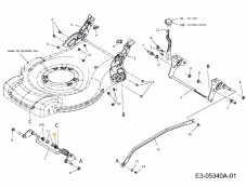 ND MTD Klzné puzdro, uloženie prednej nápravy, 741-04136B