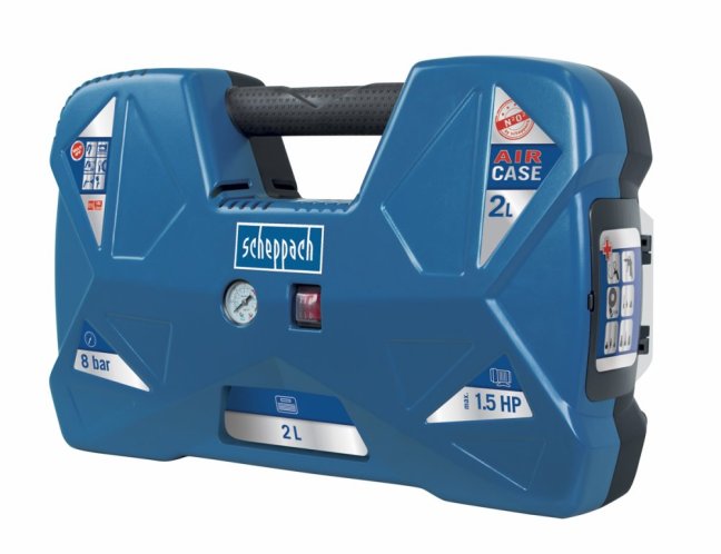 Bezolejový kompresor Scheppach Air Case