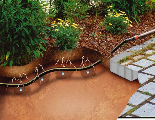 Kvapkacia hadica podzemná GARDENA 13,7 mm, 50 m - štartovacia sada, mds, 1389-20