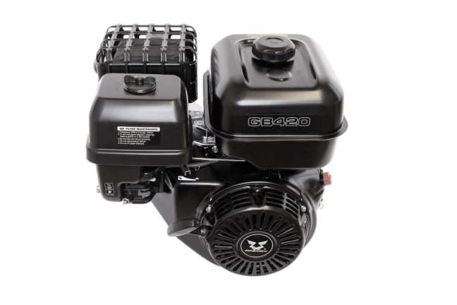 Engine Zongshen GB420 with a power of 13.0 HP and a displacement of 420 cc.