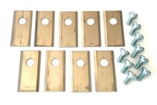 Nôž pre robotické kosačky PARKSIDE – sada 9 ks, EVEREST