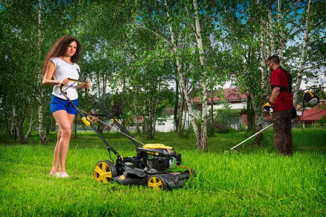Benzínová kosačka RIWALL RPM 5135, olej a náhradný nôž zdarma, 4 roky záruka
