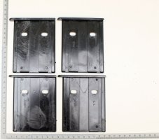 Plastové vodítka horné sada pre štiepačku SCHEPPACH HL 710, 5905303022