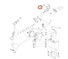ND AL-KO Spínač koša R 7-62.5, R 7-63.8, R 7-65.8, 416113