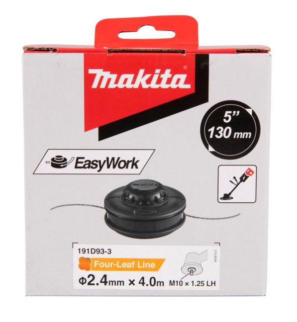 Žacia hlava MAKITA / DOLMAR Easy Load M10-1,25LH, priemer 130 mm, 191D93-3