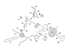 ND STIHL Pružina tažná pre kosačku, 6338 703 5100