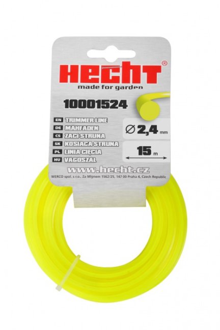 Žacia struna HECHT okruhlá 2,4 mm x 15 m
